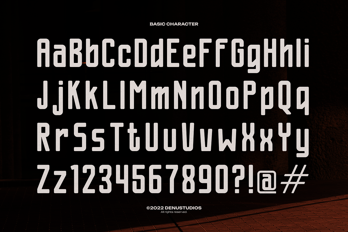 Outsiders Original Sans Serif, a Sans Serif Font by Denustudios (Photo 10 of 12)