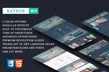  Katror| Creative WP Theme