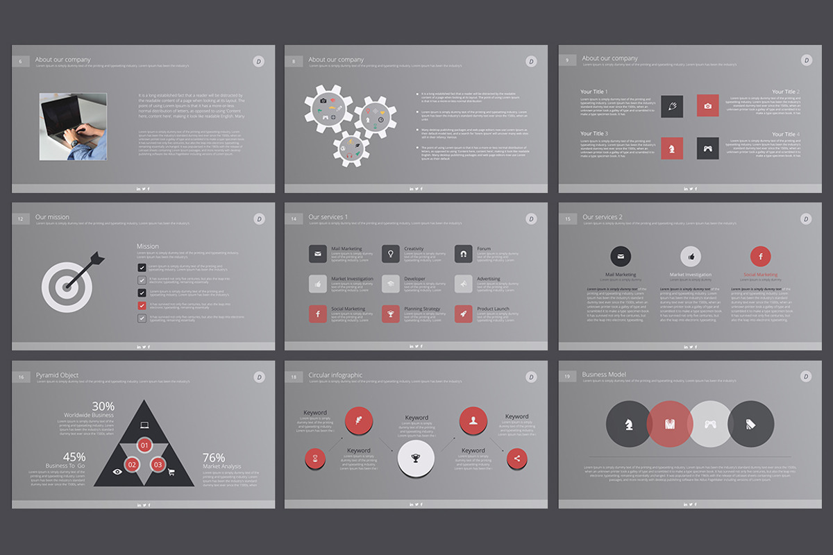 Deepo Keynote Template, a Presentation Template by VigitalArt (Photo 2 of 5)