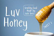 Luv Honey, a Sans Serif Font by ArdiDesigns (Thumbnail 1 of 3)
