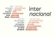 Internacional, a Sans Serif Font by Los Andes Type (Thumbnail 8 of 13)