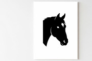 Elegant horse head wall decor design, an Illustration by Amazin_art (Thumbnail 25 of 25)