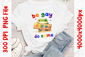 Be Gay Do Crime, Pride Graphics