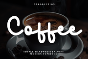 Coffee, a Handwritten Font by FreshTypeINK (Thumbnail 1 of 7)