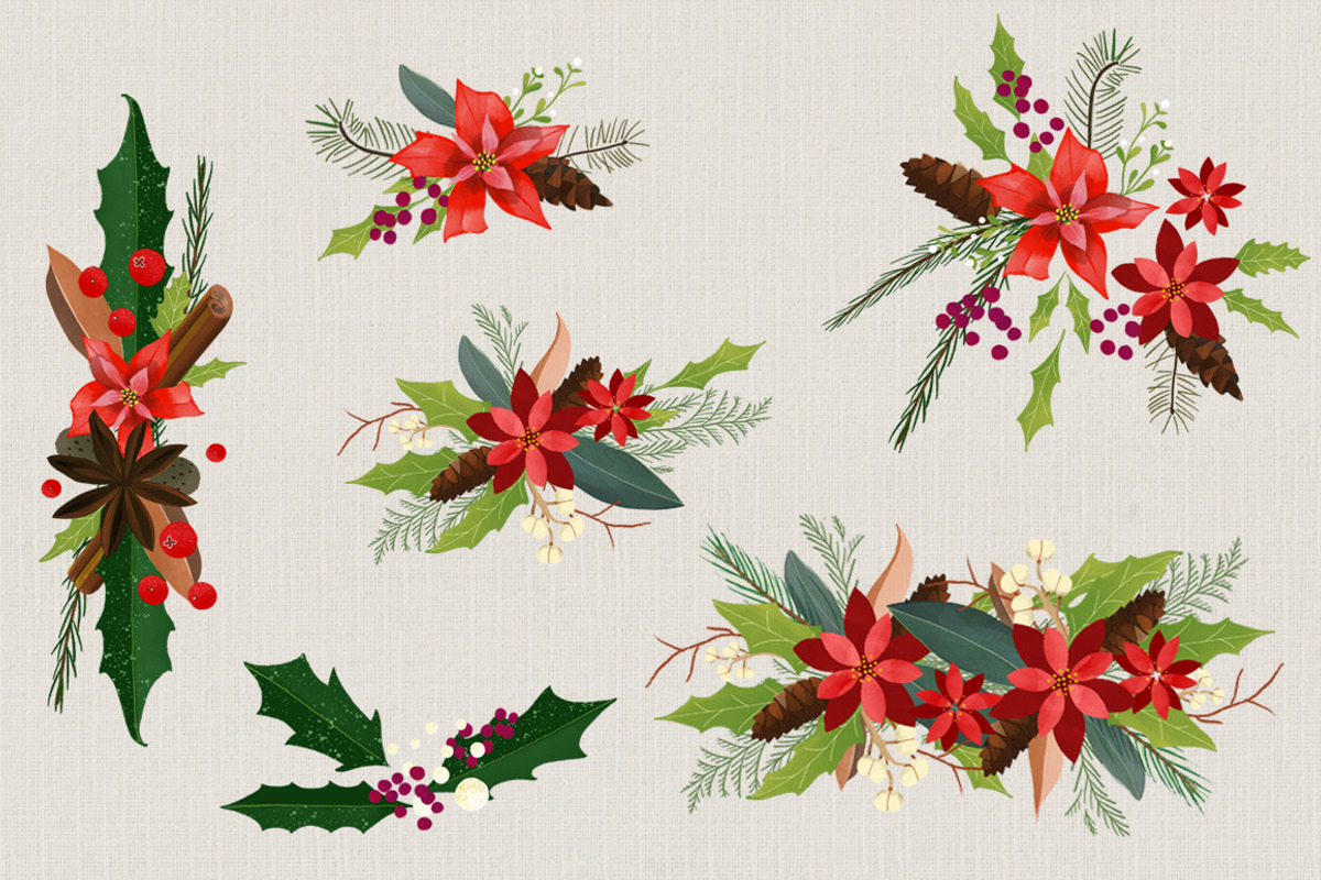 Christmas is Coming Holiday Pack, an Illustration by becky nimoy (Photo 4 of 4)