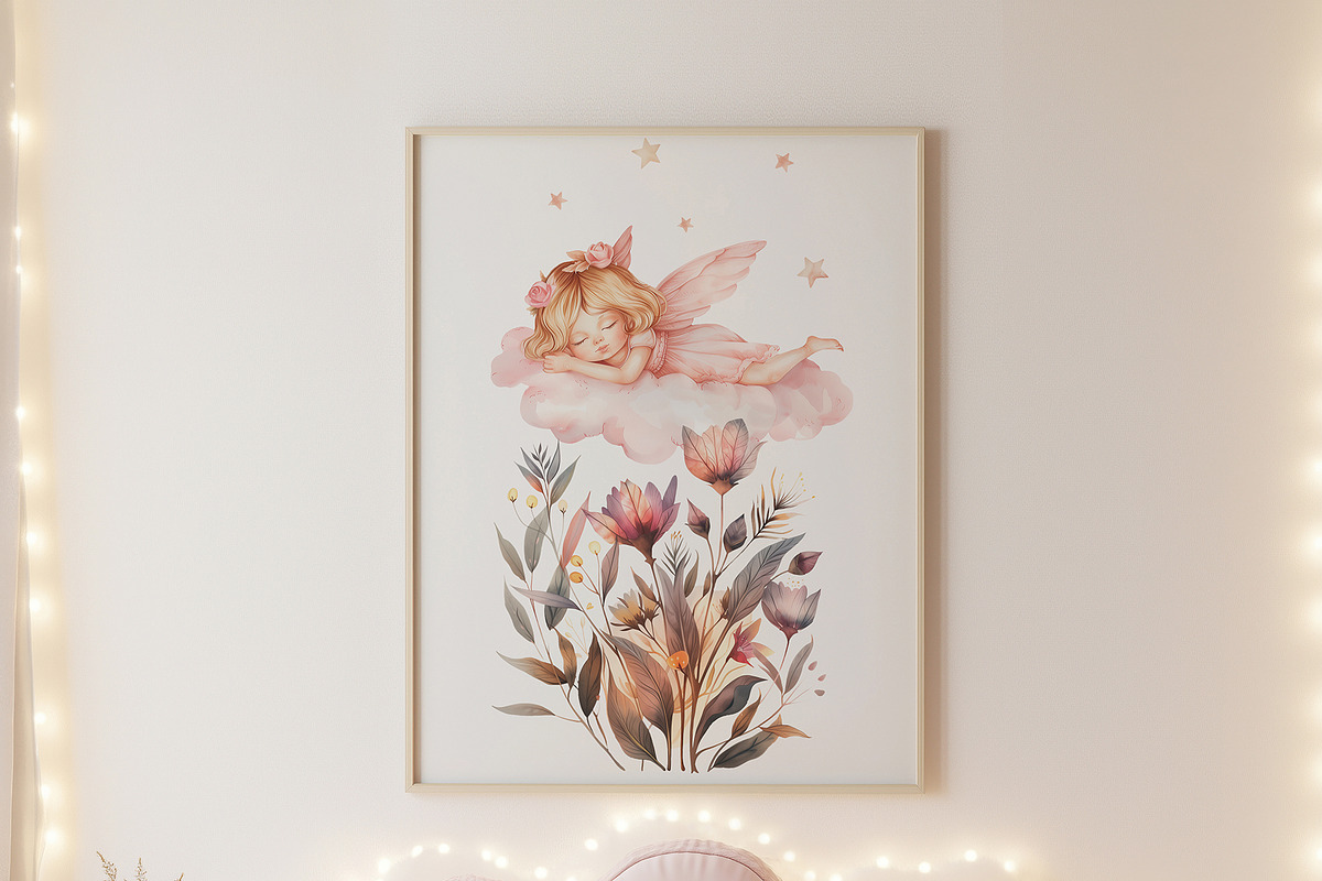 Holidays Nursery Mockups., a Books & Magazine Mockup by Designwork (Photo 11 of 16)