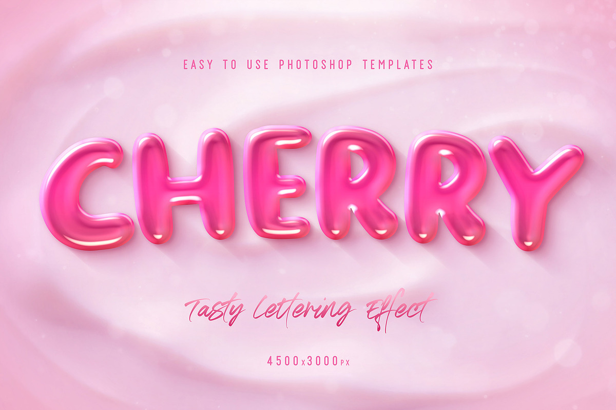 Juicy Jelly 3D Text Effects - 6 PSD, a Layer Style Add-On by Andrew Skoch Design (Photo 7 of 10)