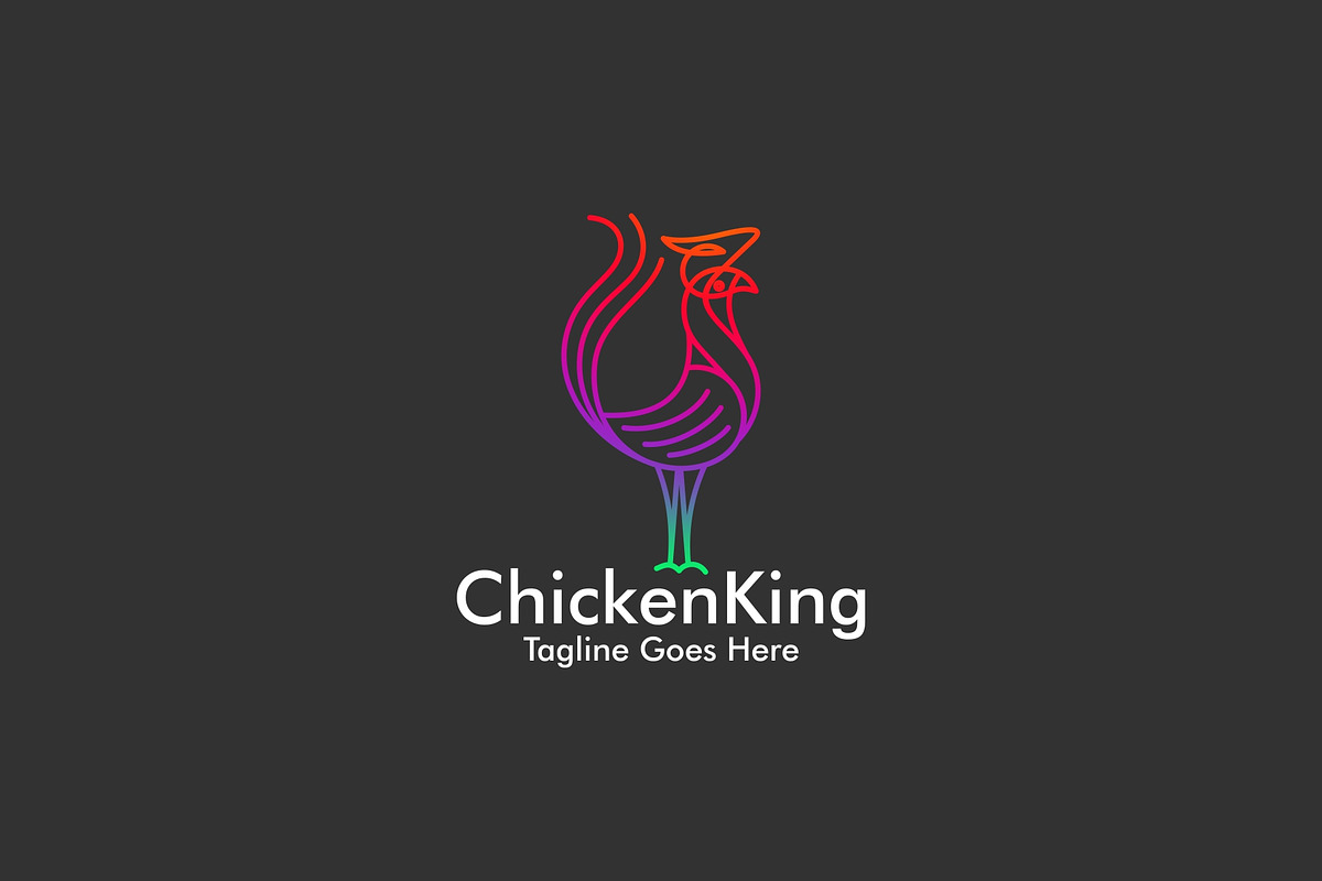 Chicken King Logo, a Branding & Logo Template by Maxim apperian (Photo 1 of 3)
