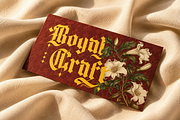 Rhavens, a Blackletter Font by Rahagita Studio (Thumbnail 11 of 14)