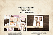 Wedding Halloween Calendar and Box, a Seasonal Illustration by Print Haven Mochi Vintage (Thumbnail 4 of 5)