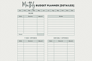 Monthly Budget Tracker, a Stationery Template by Brand Your Biz Co. (Thumbnail 6 of 10)