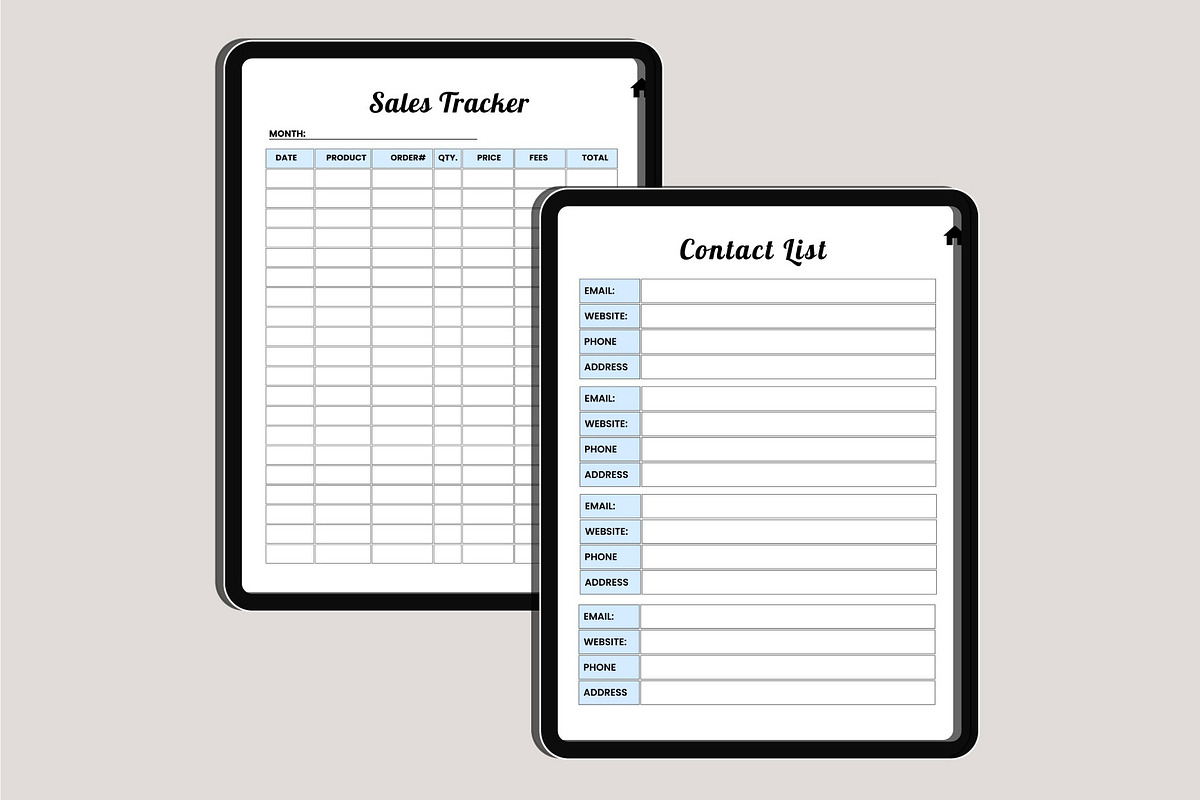 Digital small Business Planner Canva, a Design Template by Designmela01 (Photo 8 of 20)