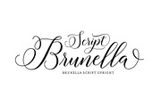 Brunella Script, a Script Font by Seniors (Thumbnail 2 of 12)