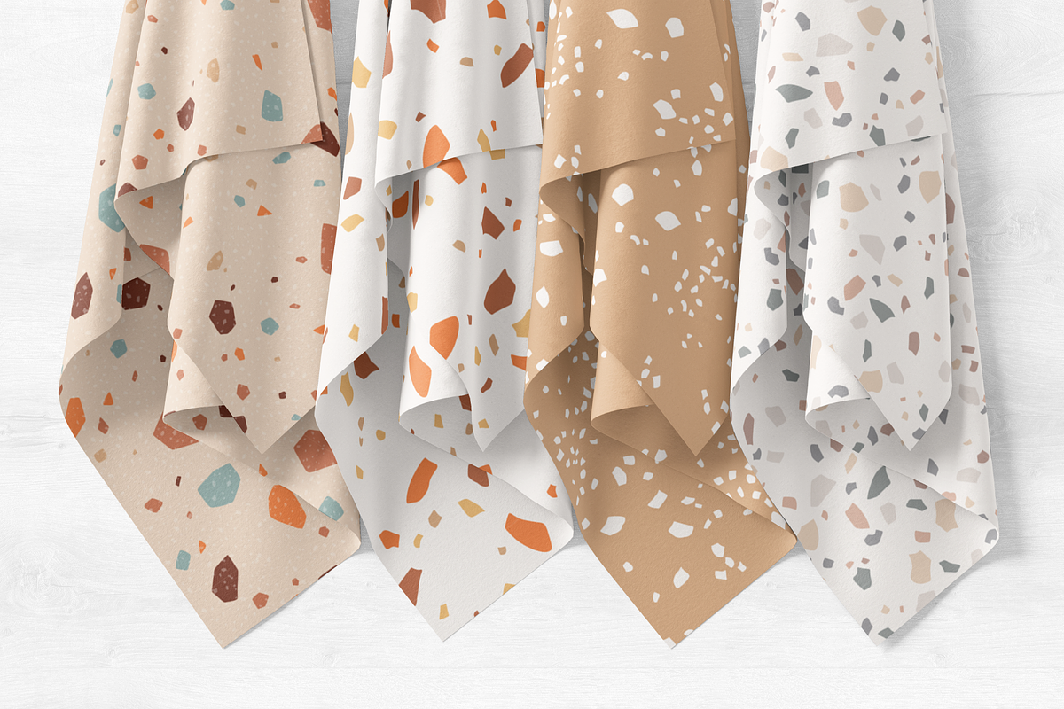 Terrazzo Seamless Patterns, a Pattern Graphic by Emma Webb Studio (Photo 6 of 9)