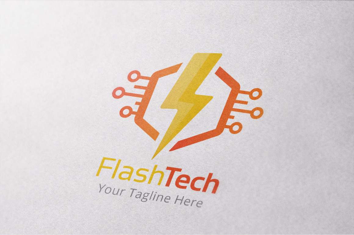 Flash Technology Logo Template, a Branding & Logo Template by Grapixy