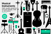 Musical Instruments - Graphics, an Object Illustration by illugrama (Thumbnail 1 of 34)