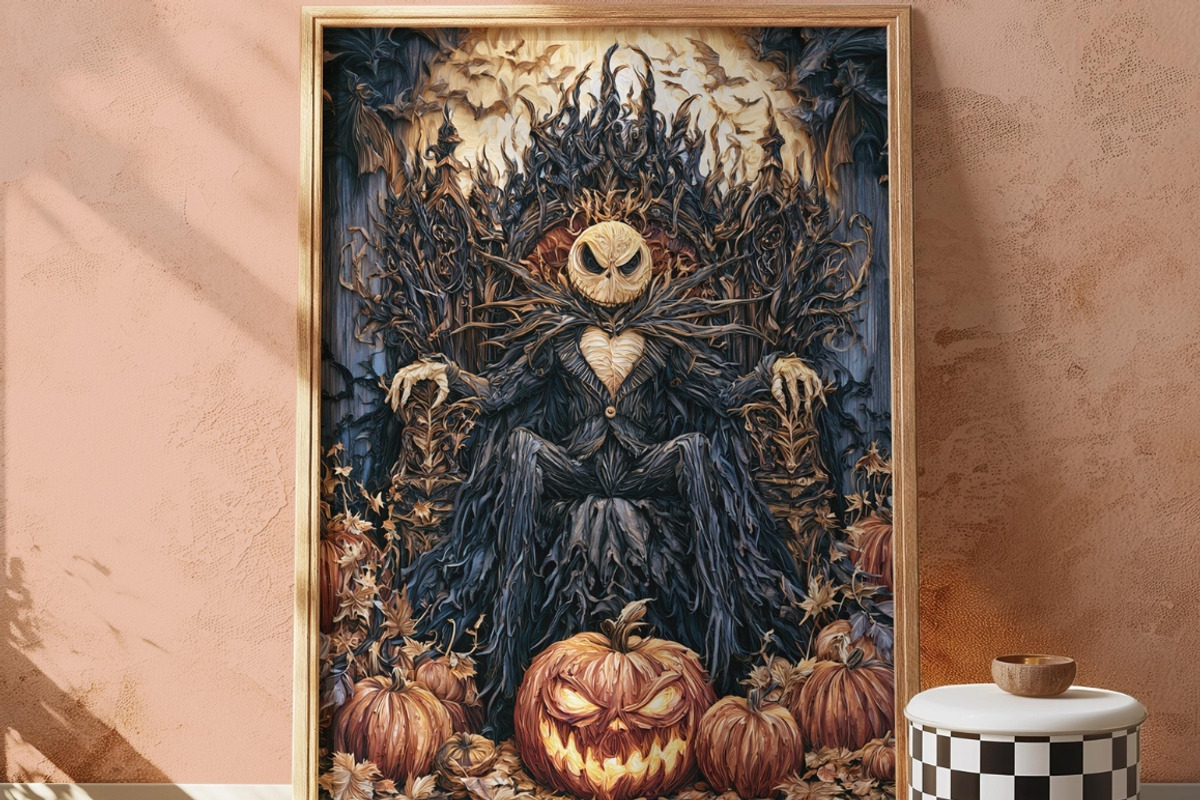 Quilled Halloween Wall Art Set, a Seasonal Illustration by PrintablesByFranklyn (Photo 7 of 14)