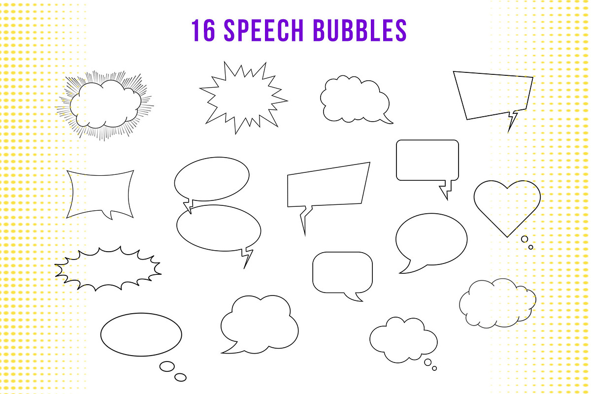 Procreate Comic Maker, a Brush Add-On by Julia Right Studio (Photo 4 of 6)