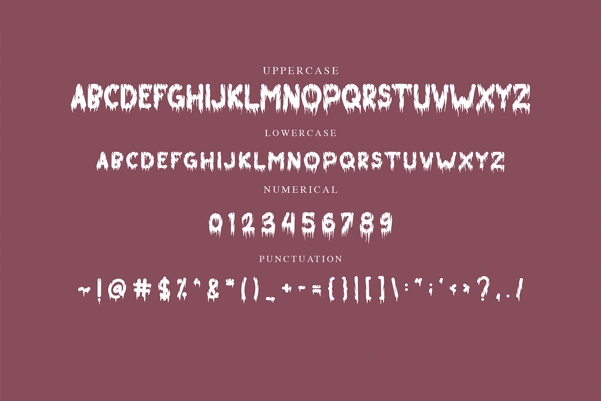 HALOWEE - Halloween Horror Font, a Script Font by NTC Graphic (Photo 7 of 8)