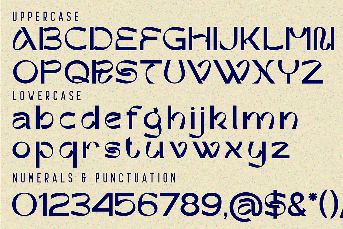 Endlessly Aesthetic - Unique Font, a Sans Serif Font by 177Studio (Photo 7 of 8)