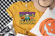 Spooky Season Skeleton Png, Hallowee, an Illustration by Libby Wishes (Thumbnail 4 of 6)