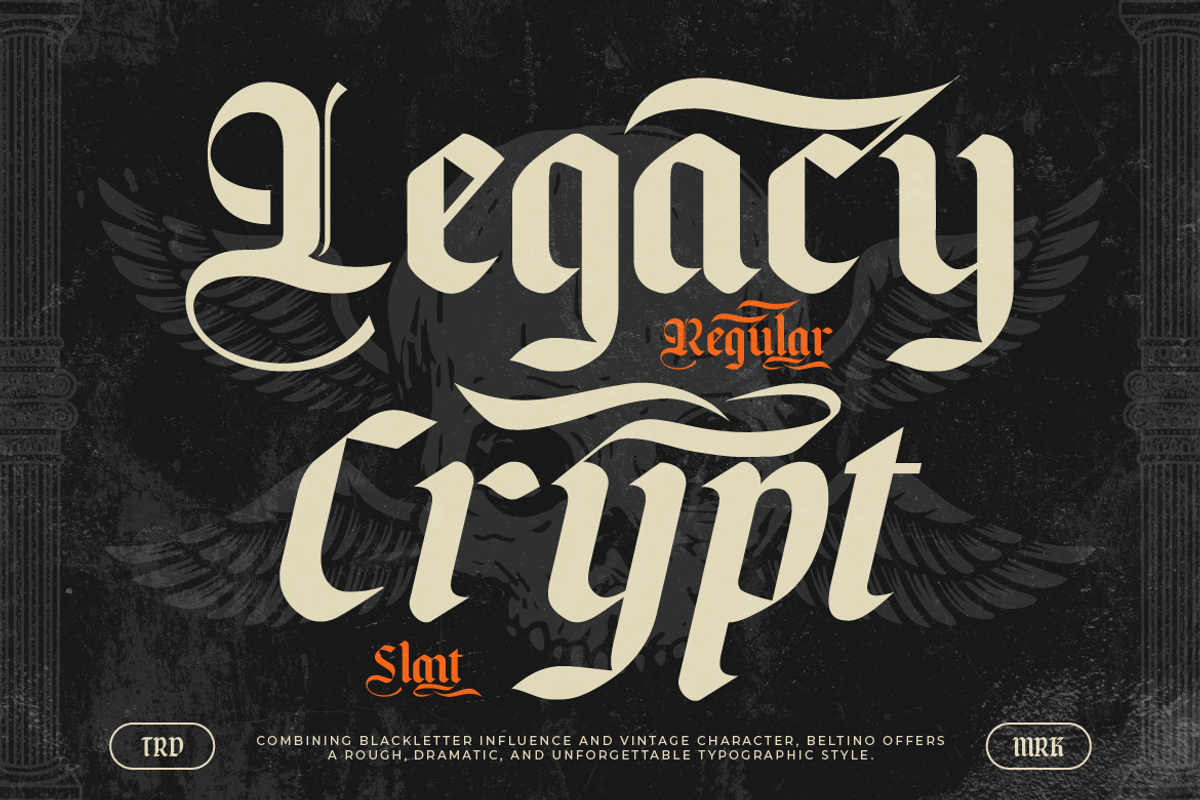 Beltino, a Blackletter Font by Artisan Themes (Photo 3 of 11)