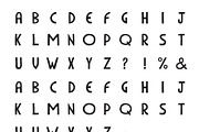 HandDeco Regular, a Sans Serif Font by Satchel & Sage (Thumbnail 5 of 5)
