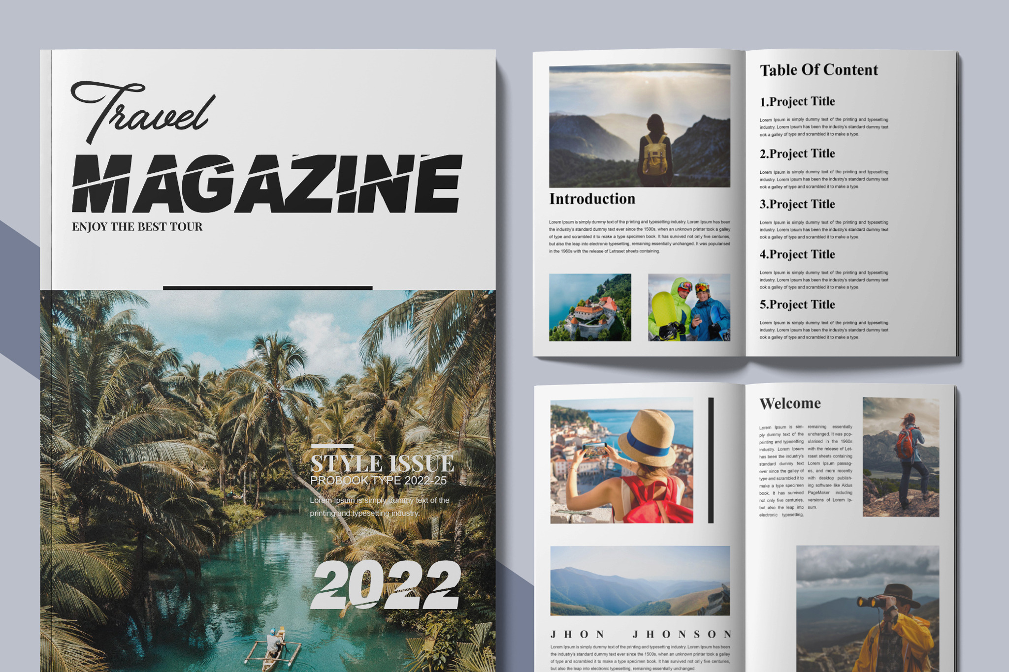 Magazine Layout Design