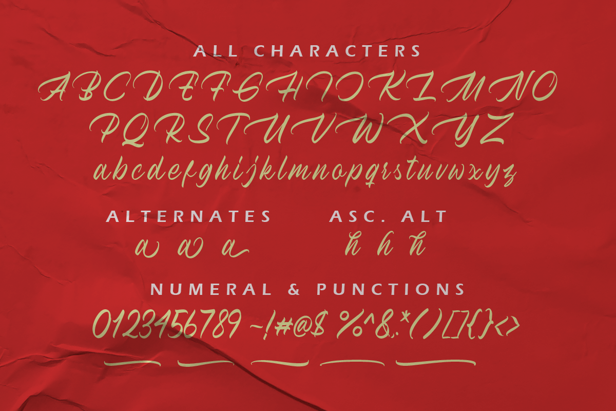 Holystone Script, a Script Font by Letterhend Studio (Photo 9 of 10)