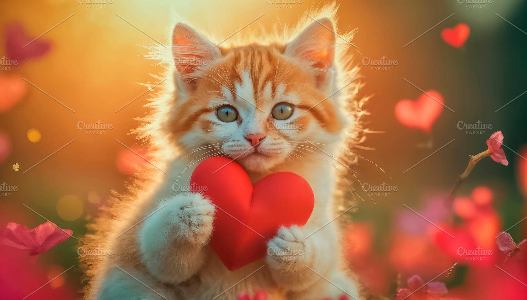 Happy Valentine's Day, an Animal Photo by TatsianaSalauyova