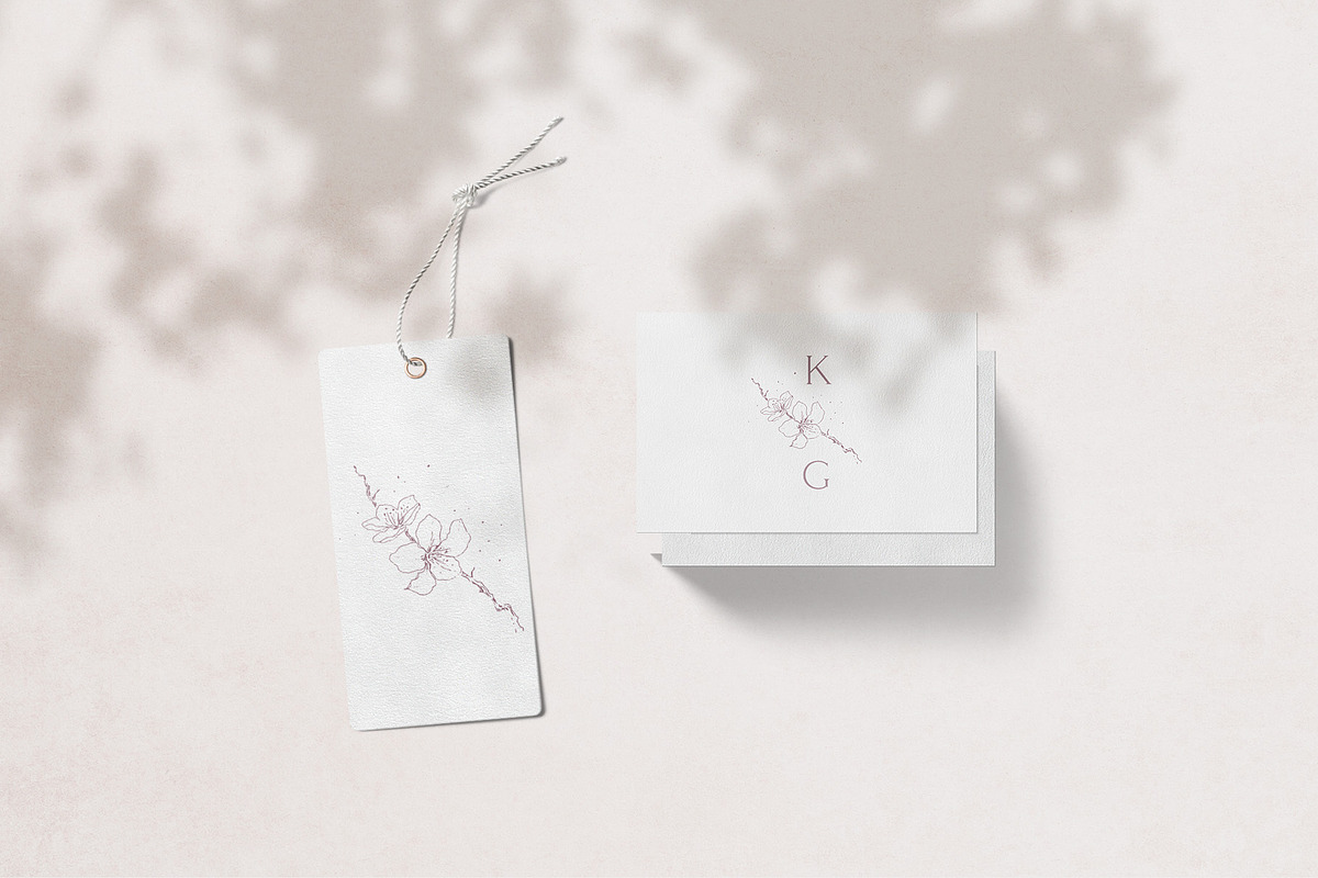 Wedding frame and floral monogram, an Illustration by Summer Nightingale Art (Photo 5 of 10)