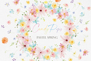 Pastel Spring Flowers - Candypops, an Illustration by Beigetime (Thumbnail 1 of 8)