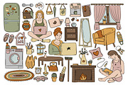 Cozy Home, an Object Illustration by ananastya (Thumbnail 2 of 7)