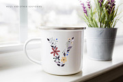 Awesome Blossom alphabet, a Symbol Font by Alice_Evans (Thumbnail 16 of 16)