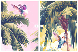 Tropical Oasis, Luxury SS2025 Prints