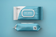 Wet Wipes Packaging Box Mockup, a Packaging Mockup by Ram Studio LLC (Thumbnail 8 of 13)