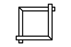 Frame Line Icon, an Icon by Pexelpy