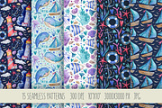 Nautical Collection | 65 elements, an Animal Illustration by Aquarellka (Thumbnail 5 of 7)