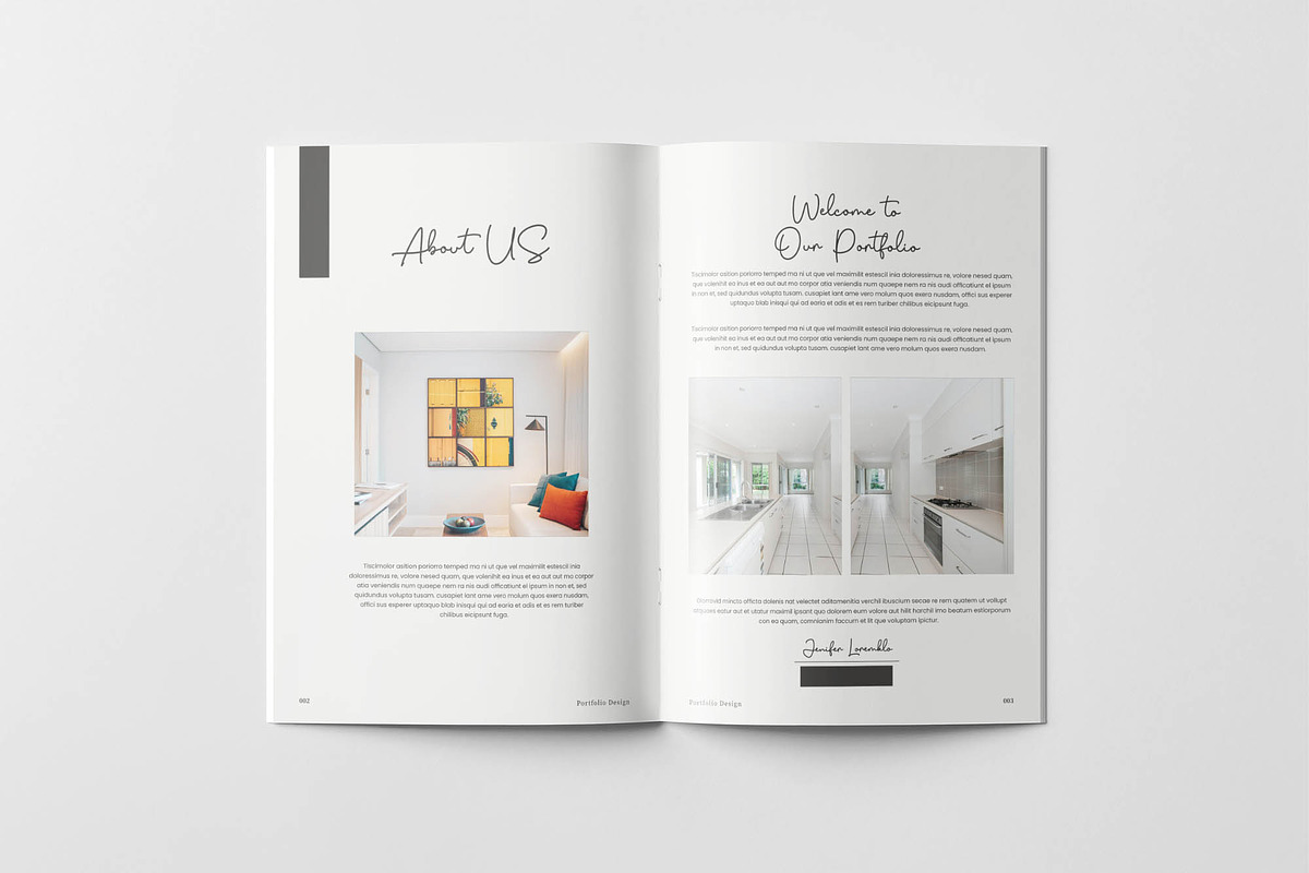 Multipurpose Portfolio Design, a Brochure Template by Graphic Template (Photo 5 of 13)