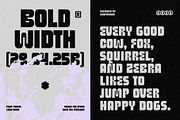 Future Pressure, a Sans Serif Font by graphicook (Thumbnail 9 of 10)