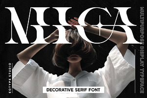 Mica Display Font