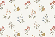 Vintage Floral Pattern, a Pattern Graphic by Mieken Petra Designs (Thumbnail 2 of 2)
