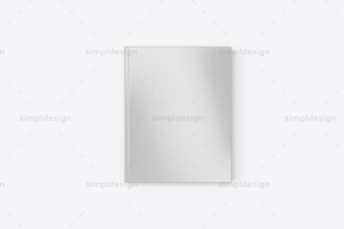 US Letter Hardcover Book Mockup, a Books & Magazine Mockup by SimplDesign (Photo 2 of 13)
