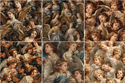 Angelic - Seamless Angel Artwork, a Pattern Graphic by Pixel Perfect Patterns (Thumbnail 9 of 9)