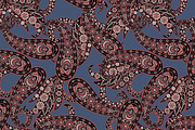 Floral paisley seamless pattern, a Pattern Graphic by antalogiya (Thumbnail 3 of 6)