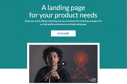 Bootstrap 4 Landing Page