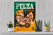 Pizza House Flyer Template, a Flyer Template by Boostock (Thumbnail 4 of 4)