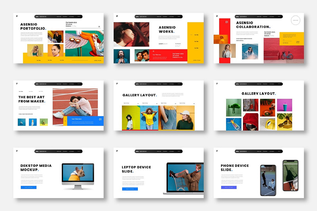 Asensio - Business Google Slide Temp, a Presentation Template by Dens Creative Studio (Photo 4 of 6)