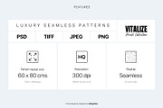 Madonna — Luxury Tileable Pattern, a Pattern Graphic by Designnina Shop (Thumbnail 13 of 13)