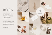 Rosa - Stock Photo & Mockup Bundle, an iPhone Mockup by Moyo Studio (Thumbnail 1 of 15)
